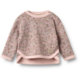 Wheat Rose Brown Flowers Set Sweatshirt & Trousers Emery