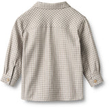Wheat Greybrown Check Shirt L/S Oscar