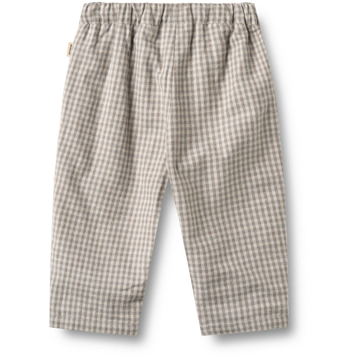 Wheat Greybrown Check Trousers Lined Arne