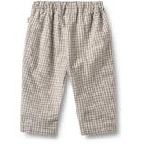 Wheat Greybrown Check Trousers Lined Arne