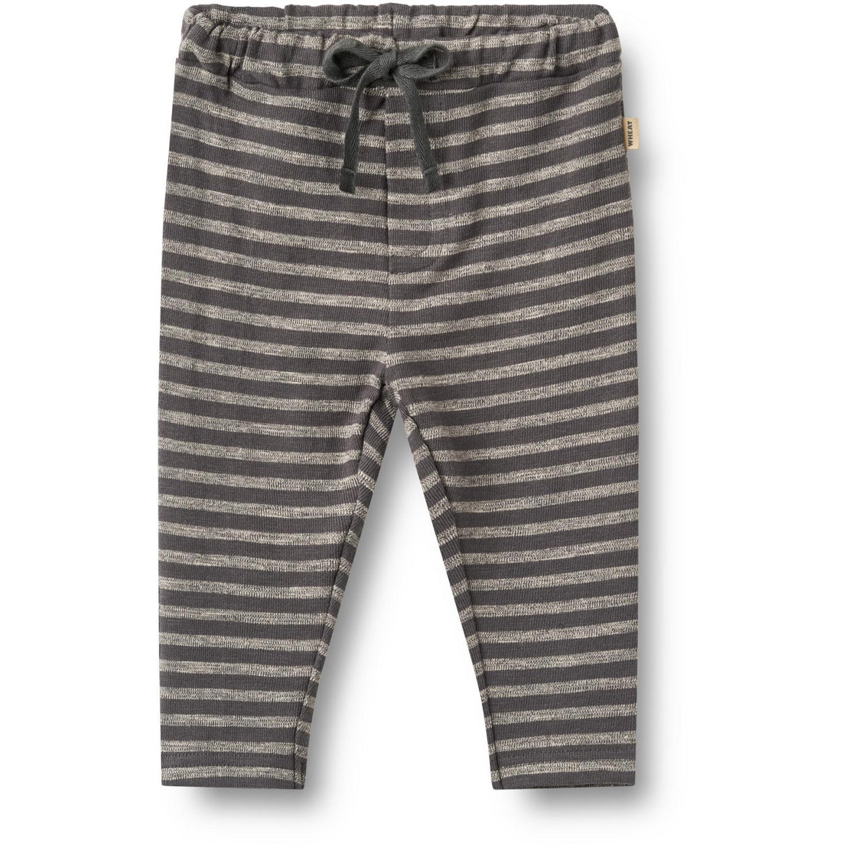 Wheat Dark Charcoal Stripe Jersey Pants Manfred