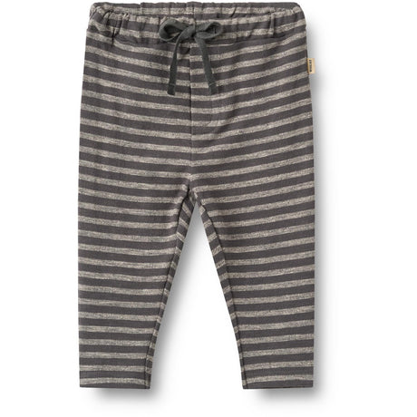 Wheat Dark Charcoal Stripe Jersey Pants Manfred