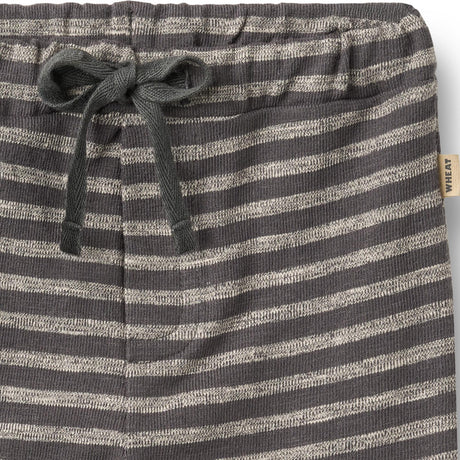 Wheat Dark Charcoal Stripe Jersey Pants Manfred