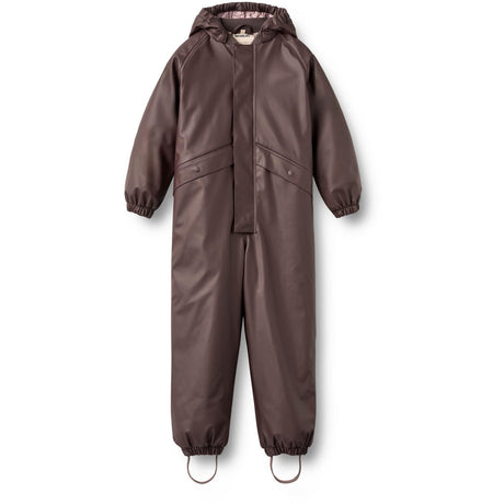 Wheat Chocolate Plum Thermo Rain Suit Aiko