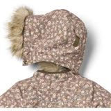 Wheat Dry Wood Snow Flowers Jacket Mathilde