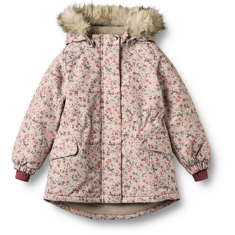 Wheat Grey Moon Flowers Jacket Mathilde