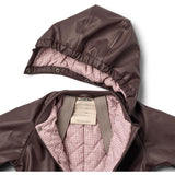 Wheat Chocolate Plum Thermo Rain Suit Aiko