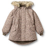 Wheat Dry Wood Snow Flowers Jacket Mathilde