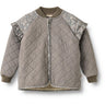 Wheat Brown Stripe Thermo Jacket Ellas
