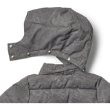 Wheat Dark Reflective Map Puffer Jacket Gael