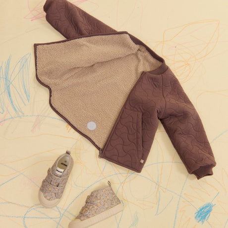 Wheat Plum Reversible Thermo Jacket Lake
