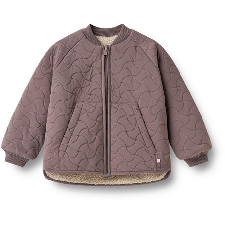 Wheat Plum Reversible Thermo Jacket Lake