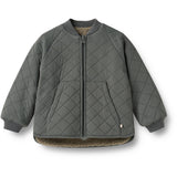 Wheat Dark Shadow Reversible Thermo Jacket Lake