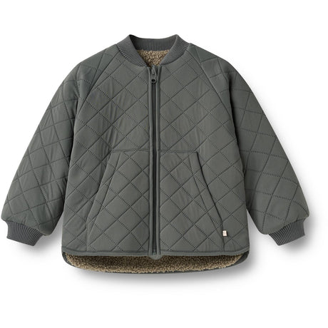 Wheat Dark Shadow Reversible Thermo Jacket Lake