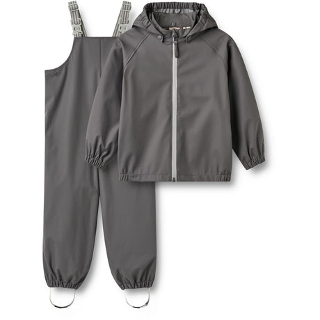 Wheat Dark Charcoal Rainwear Charlie Set