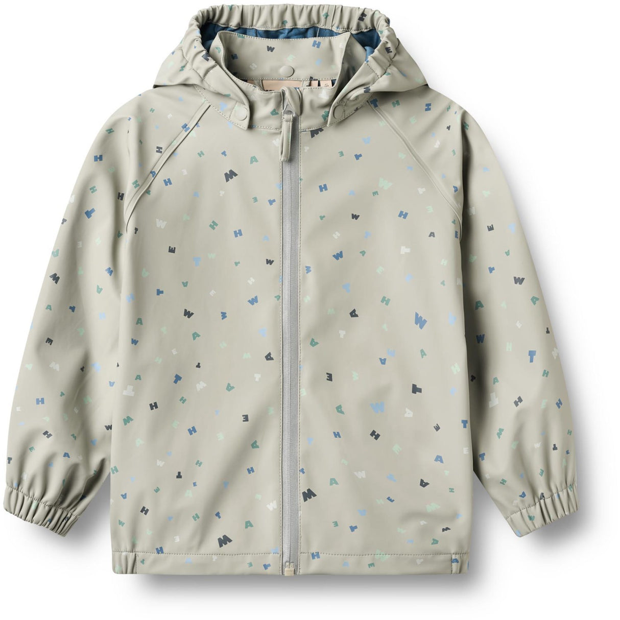 Wheat Light Flint Letters Rainwear Ola Set