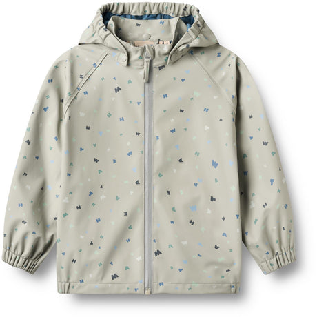 Wheat Light Flint Letters Rainwear Ola Set