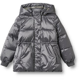 Wheat Dark Charcoal Puffer Jacket Eli