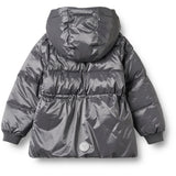 Wheat Dark Charcoal Puffer Jacket Eli