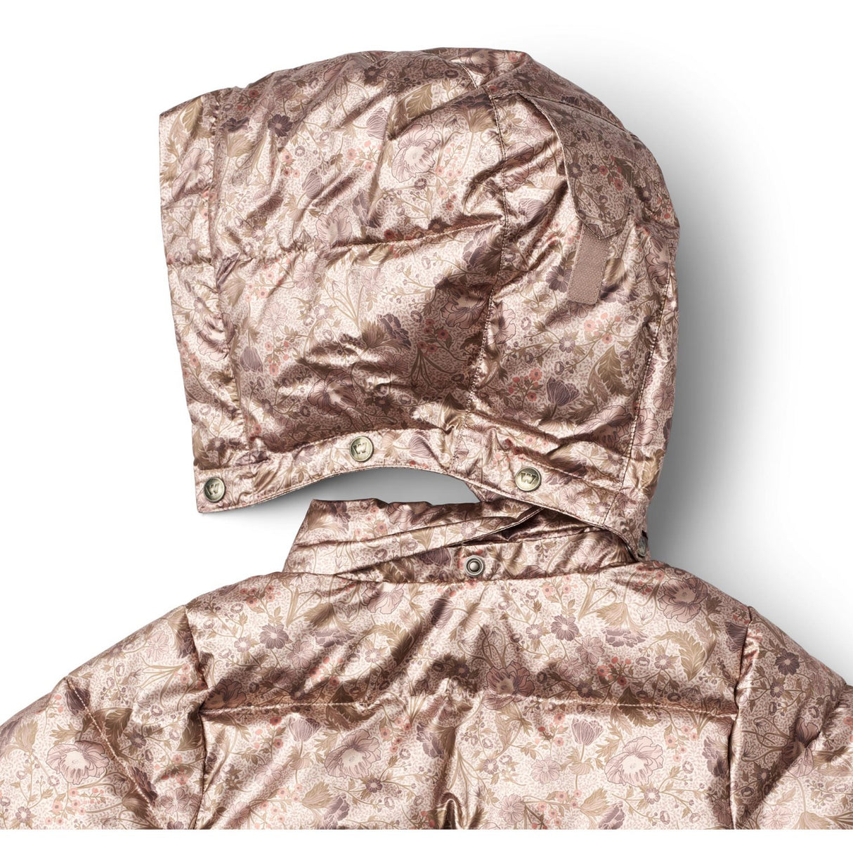 Wheat Golden Flowers Puffer Jacket Eli