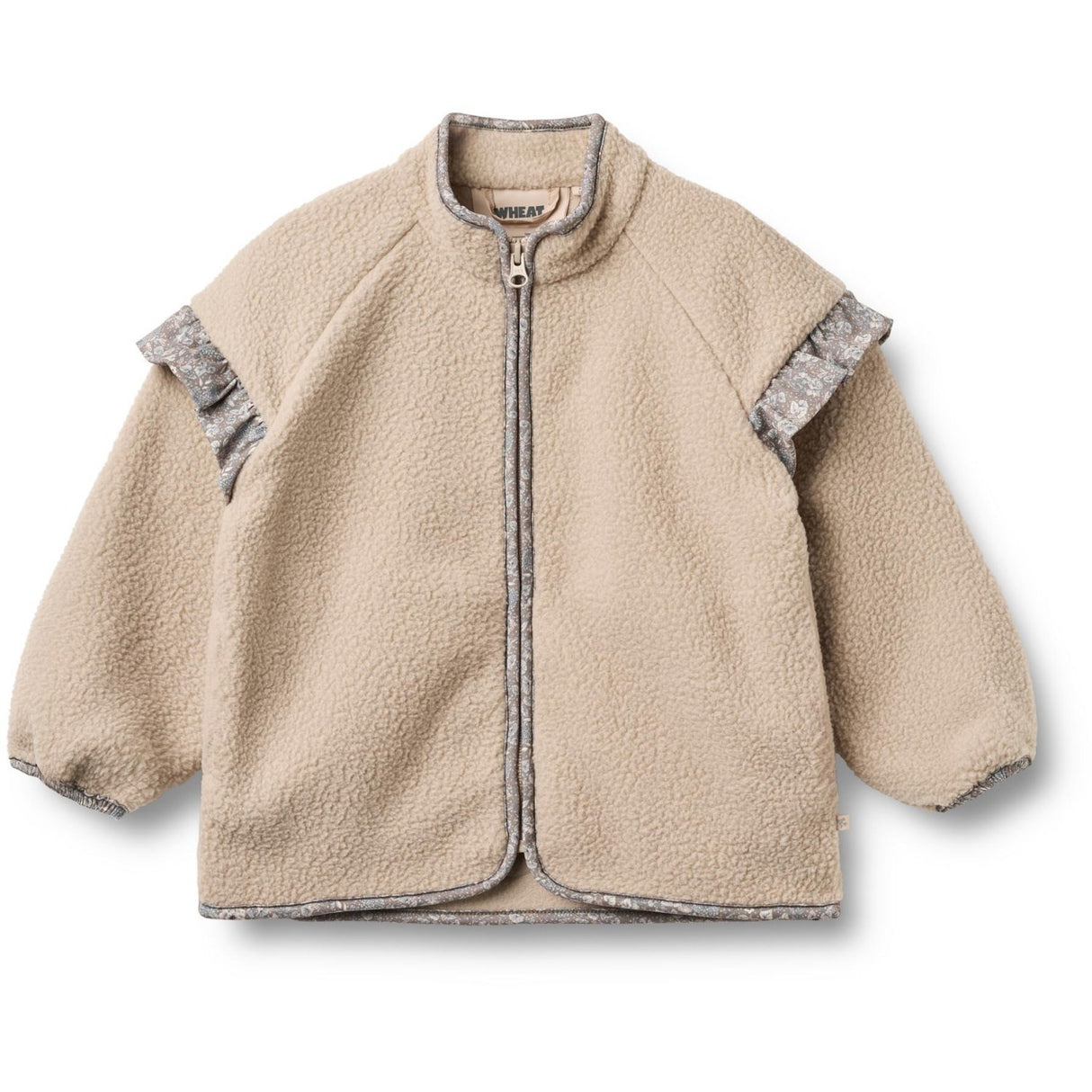 Wheat Grey Moon Fleece Jacket Ellena