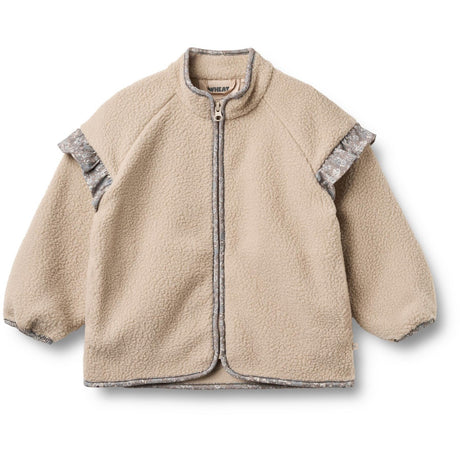 Wheat Grey Moon Fleece Jacket Ellena
