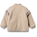 Wheat Grey Moon Fleece Jacket Ellena