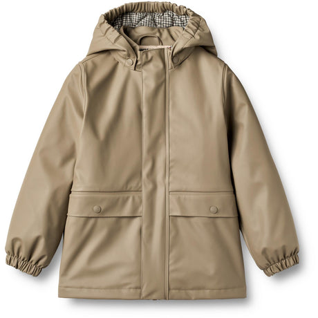 Wheat Grey Stone Thermo Rain Coat Aju