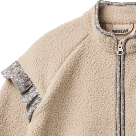 Wheat Grey Moon Fleece Jacket Ellena