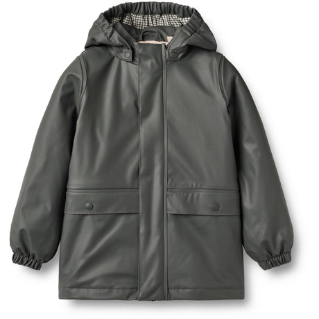 Wheat Dark Shadow Thermo Rain Coat Aju