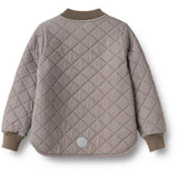 Wheat Brown Stripe Thermo Jacket Loui