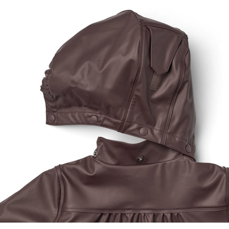 Wheat Chocolate Plum Thermo Rain Jacket Rika