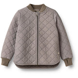 Wheat Brown Stripe Thermo Jacket Loui