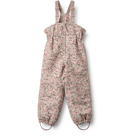Wheat Grey Moon Flowers Ski Pants Sal