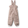 Wheat Grey Moon Flowers Ski Pants Sal