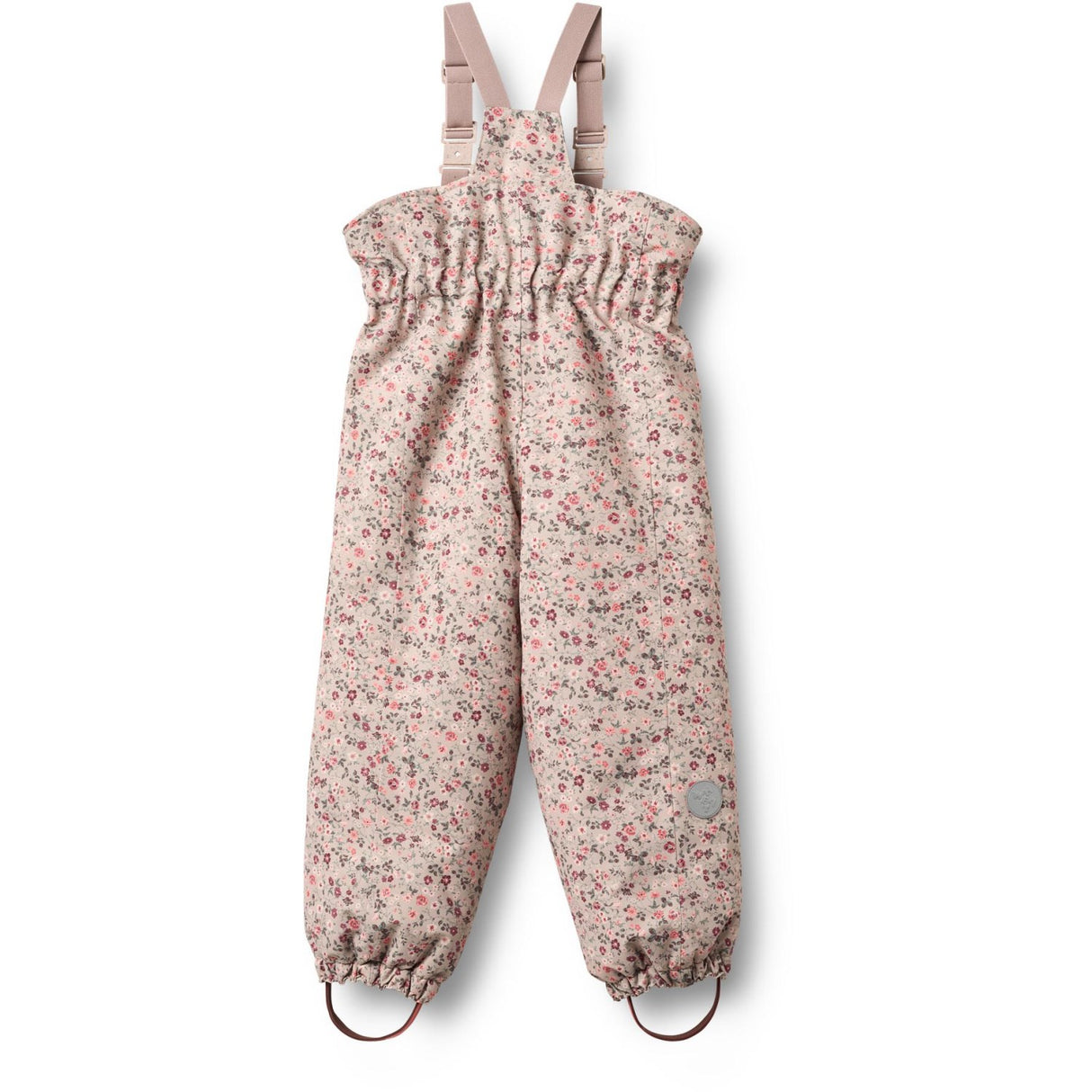 Wheat Grey Moon Flowers Ski Pants Sal