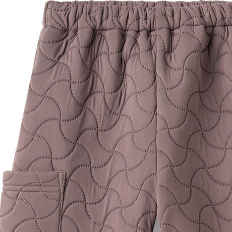 Wheat Plum Thermo Cargo Pants Nane