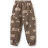 Wheat Dry Wood Jacquard Fleece Pants Suun