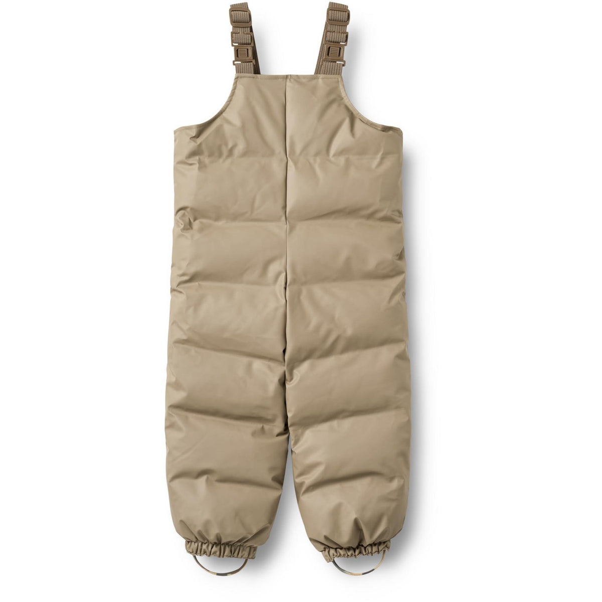 Wheat Grey Stone Puffer Track Pants Baakk