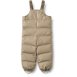 Wheat Grey Stone Puffer Track Pants Baakk