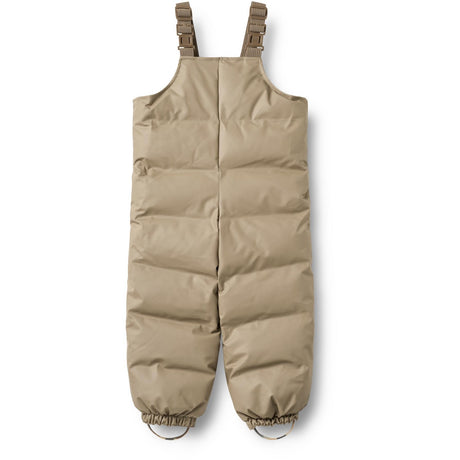 Wheat Grey Stone Puffer Track Pants Baakk