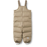 Wheat Grey Stone Puffer Track Pants Baakk
