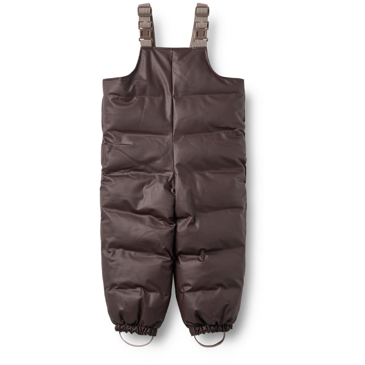 Wheat Chocolate Plum Puffer Track Pants Baakk