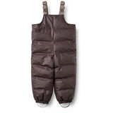 Wheat Chocolate Plum Puffer Track Pants Baakk