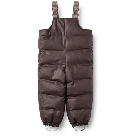 Wheat Chocolate Plum Puffer Track Pants Baakk