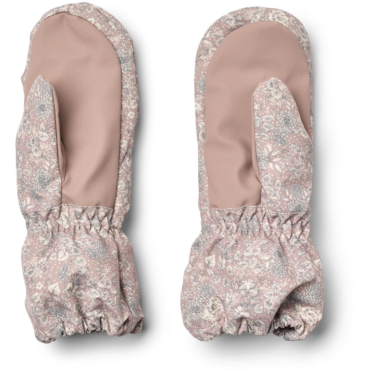 Wheat Dry Rose Flowers Mittens Monta