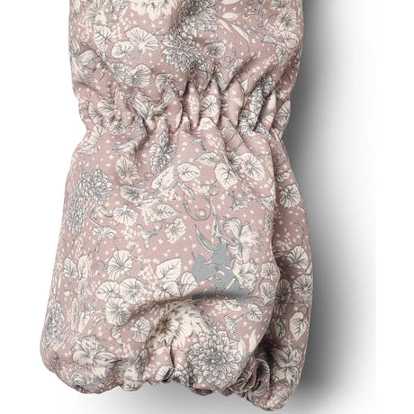 Wheat Dry Rose Flowers Mittens Monta