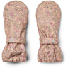 Wheat Portabella Flowers Rain Mittens Rily