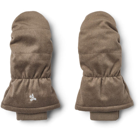 Wheat Dry Wood Puffer Mittens Jazz
