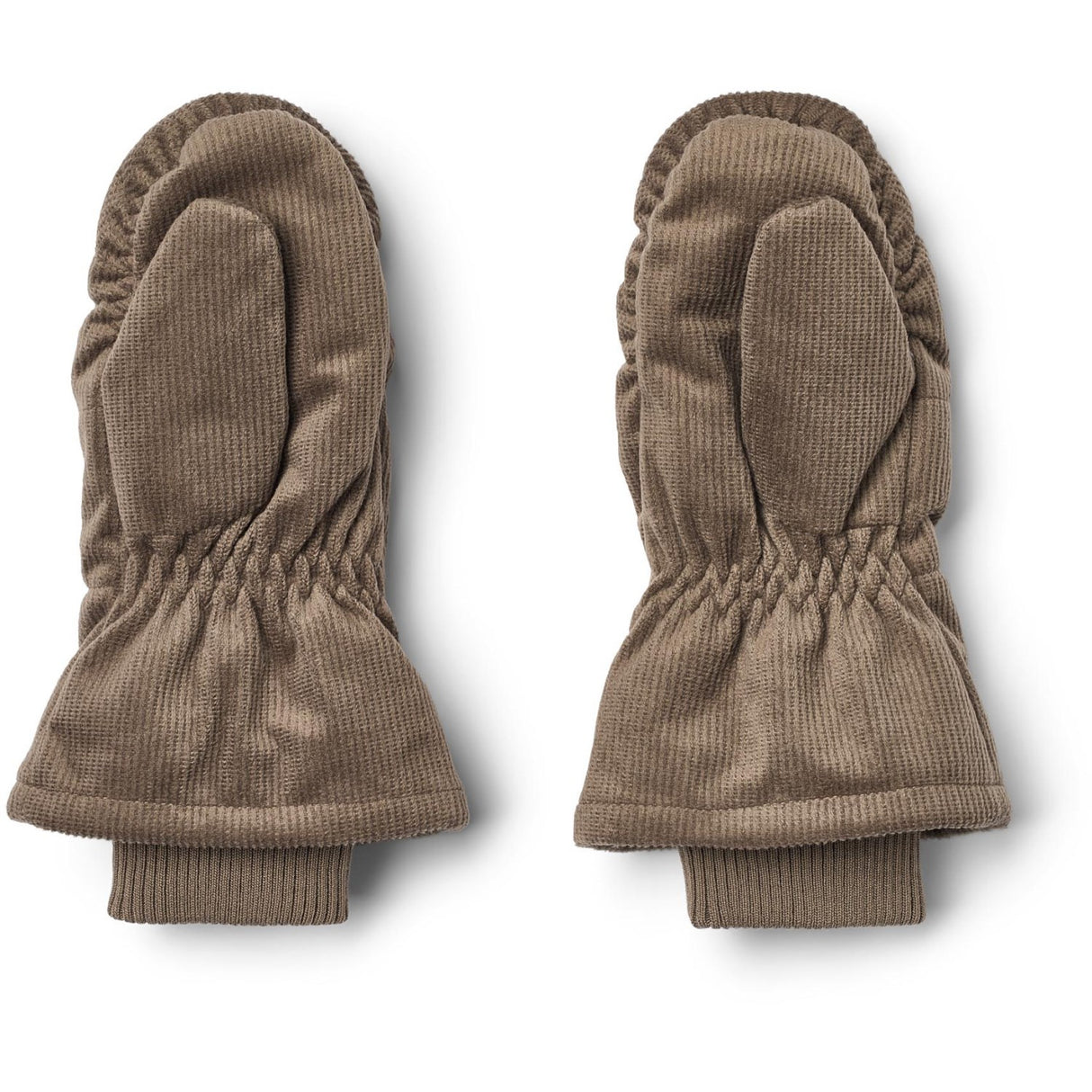 Wheat Dry Wood Puffer Mittens Jazz